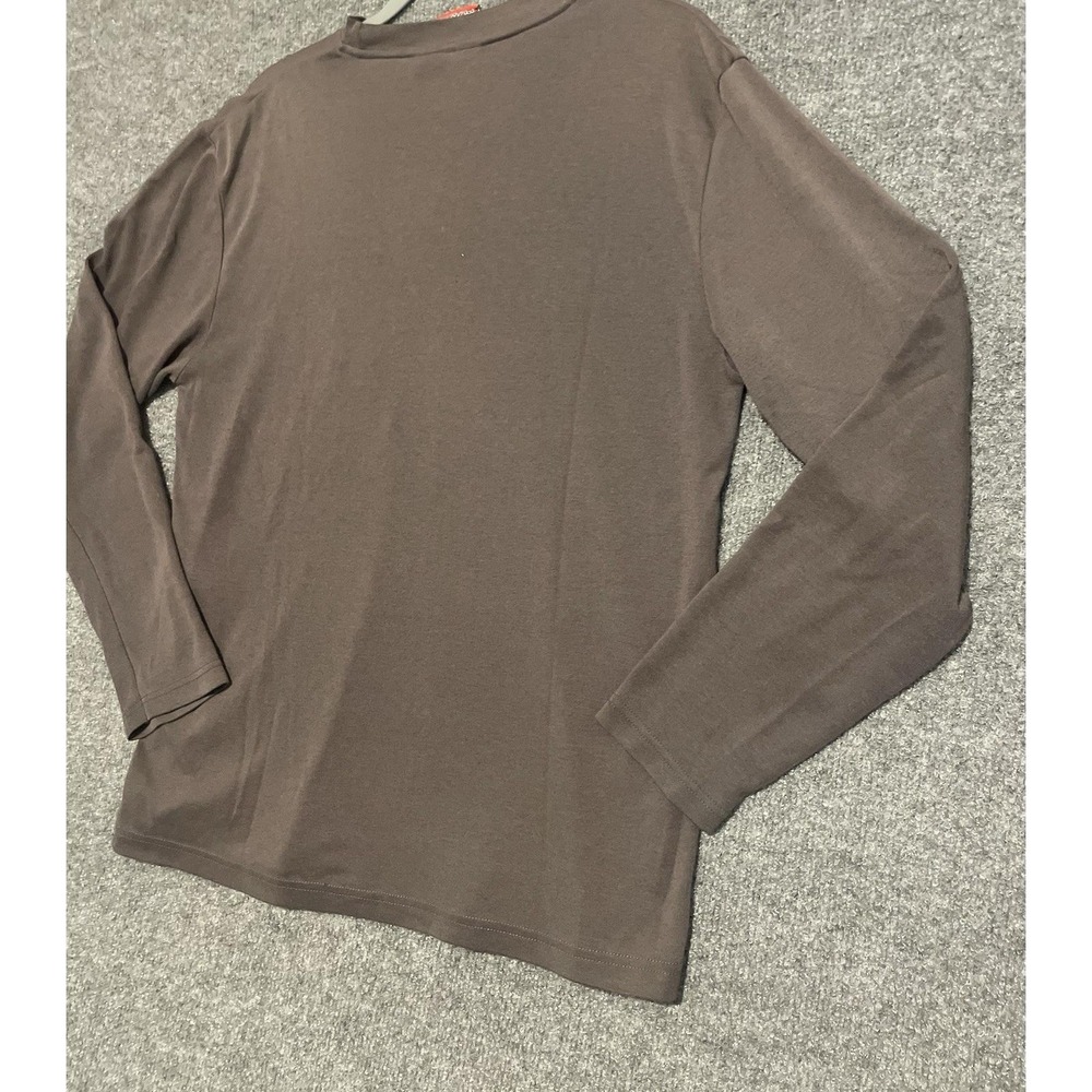 Vintage Sean John Brown Long Sleeve Large shirt Embroidered Braids By Players - Picture 5 of 8